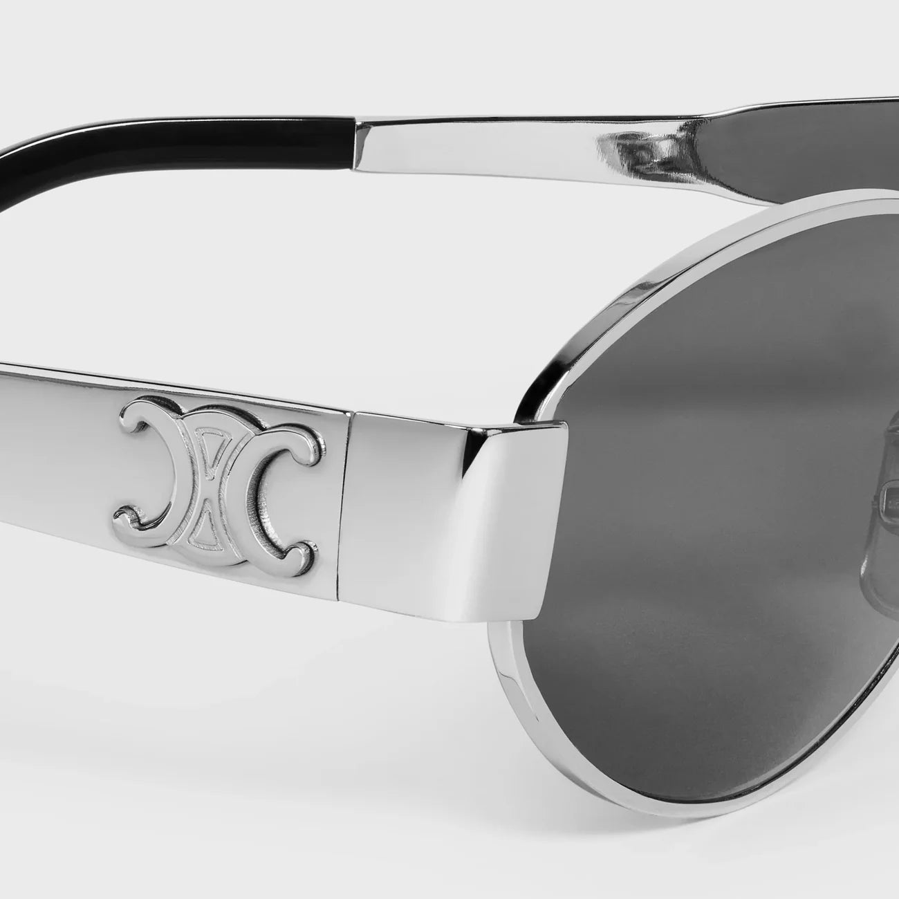 Metalic "CC" Sunglasses